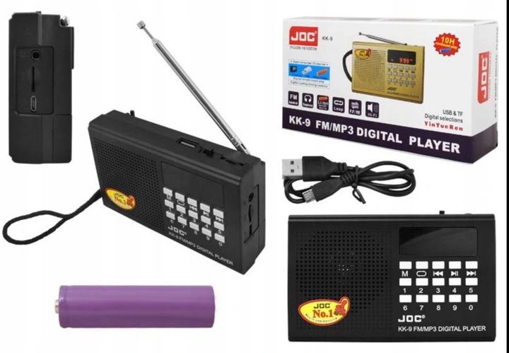 RADIO PRZENOŚNE KIESZONKOWE NA AKUMULATOR zdjęcie 2