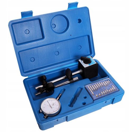 CZUJNIK ZEGAROWY STATYW MAGNETYCZNY 0-10MM+WALIZKA na Arena.pl