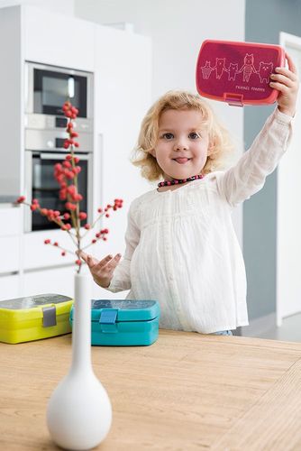 Lassig Lunchbox About Friends niebieski na Arena.pl