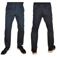 Męskie spodnie Tommy Hilfiger Bleecker Slim MW0MW25836 szara kratka W33/L32