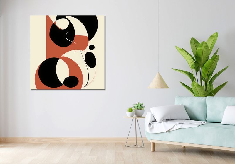 Obraz 100x100cm Harmonia Wyboru zdjęcie 2