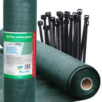 Siatka cieniująca na ogrodzenie 90% UV 1,50 x 25m