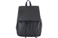 Plecak damski skórzany - Barberini's - Szary ciemny