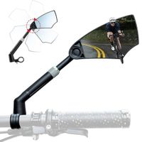 Lusterko Rowerowe Wsteczne Obrotowe 360 Regulowane Na Kierownice Roweru 1x