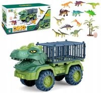 Samochód Dinozaur Zabawka Ciężarówka Dla Dinozaurów Duży Transporter Tir 07