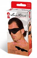 LUX FETISH Blindfold Czarna maska na oczy