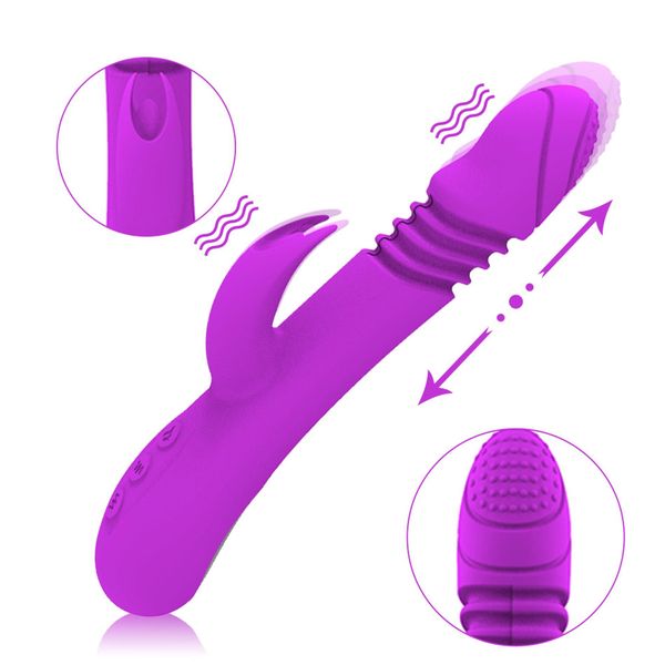 Wibrator-Ella, 7 vibration modes 3 thrusting function, Heating zdjęcie 2