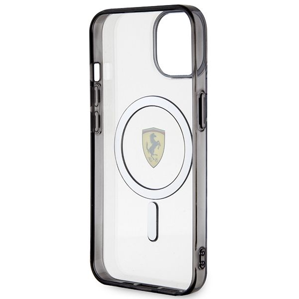 Etui Ferrari do iPhone 15, iPhone 14, iPhone 13, Przezroczysty MagSafe zdjęcie 7