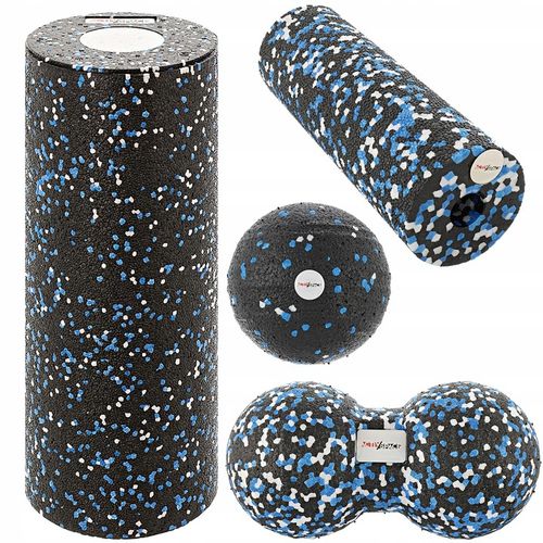 ZESTAW EPP ROLLERÓW DO MASAŻU WAŁEK DUŻY MAŁY PIŁKA POJEDYNCZA DUOBALL 5w1 na Arena.pl