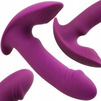 SEX GADŻET - SAMONOŚNY WIBRATOR MASAŻER WAGINY I ŁECHTACZKI DO MAJTEK