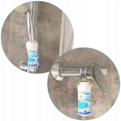 2x WKŁAD FILTR do WODY pod /na PRYSZNIC AQUA shock na Arena.pl