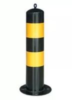 Słupek stalowy drogowy parkingowy odbojnica blokujący  SD-50