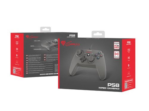 GAMEPAD GENESIS P58 PRZEWODOWY DO PS3/PC na Arena.pl