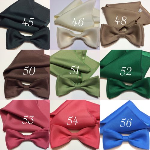 PUDROWY RÓŻ MUCHA Z POSZETKĄ DO UŁOŻENIA na Arena.pl