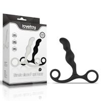 ultimate silicone p spot teaser black