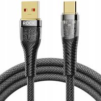 Kabel Rock USB - USB typ C 1,2 m czarny