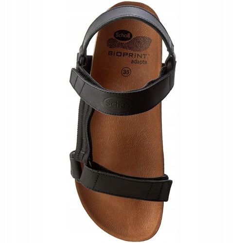 SCHOLL sandały, buty profilowane czarne HEAVEN na Arena.pl