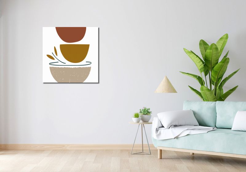 Obraz 70x70cm Spójna Forma zdjęcie 2