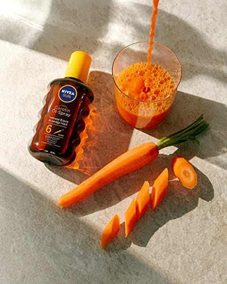 Nivea Intense Bronze SPF6 Karotenowy Olejek Do Opalania W Spray'u zdjęcie 4