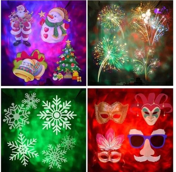 PROJEKTOR LED ŚNIEG ŚWIĄTECZNY NA PILOT LASEROWY REFLEKTOR NA DOM RZUTNIK zdjęcie 9