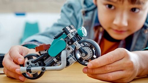 LEGO Creator 3w1 Motocykl vintage Rower Dragster 31135 na Arena.pl