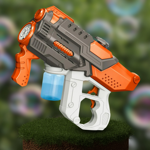 pistolet na bańki i wodę elektryczny automatyczny karabin wodny 2w1 na Arena.pl