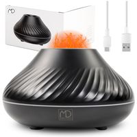 NAWILŻACZ POWIETRZA DYFUZOR OLEJKÓW ETERYCZNYCH AROMATERAPIA OGIEŃ ZAPACH