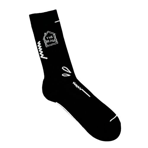 Skarpety długie Draw The Line Czarne 39/42 The Draw House na Arena.pl