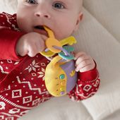 DLA DZIECI 2W1 KLUCZYKI Z PILOTAŻEM GRYZAKA