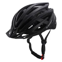 kask rowerowy mtb wozinsky z odpinanym daszkiem i tylną lampką usb