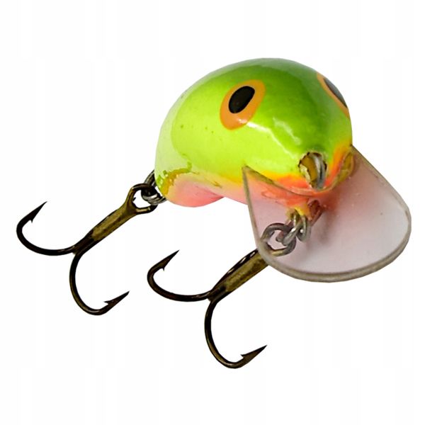 WOBLER PŁYWAJĄCY RĘCZNIE ROBIONY 4 cm/2,5 g PL zdjęcie 3
