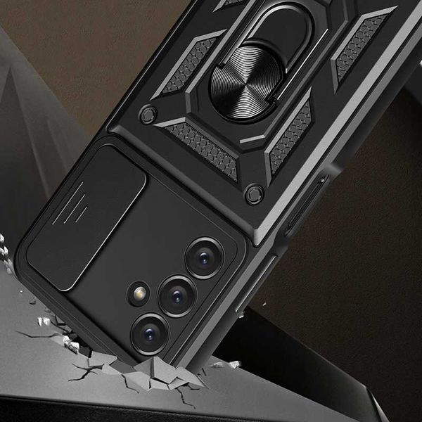 Spacecase Camring Galaxy A24 4G Black zdjęcie 9