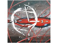 30X30CM ZEGAR TANIEC TONI OBRAZ DREWNO