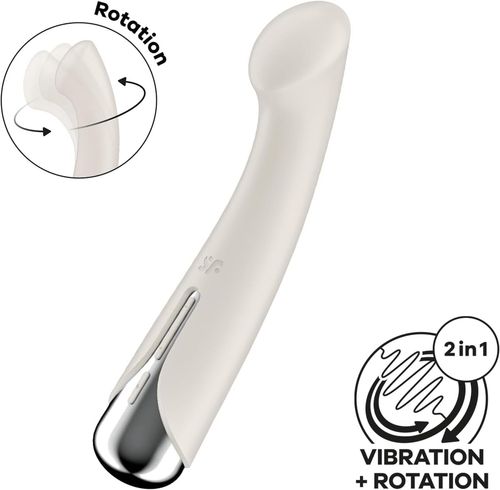 satisfyer spinning g-spot 1 beige na Arena.pl
