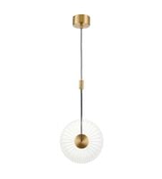 Lampa wisząca SUNBLAST - LED 20 cm, złota