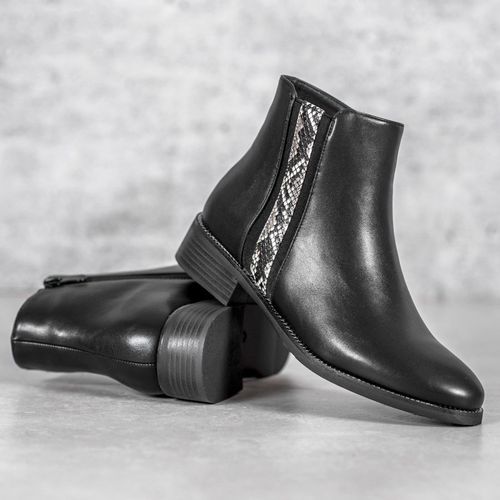 Modne Botki Snake Print r.36 na Arena.pl