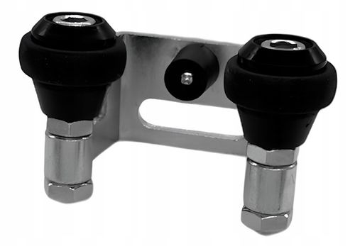 WÓZEK WÓZKI ROLKI DO BRAMY PRZESUWNEJ 80x80 ZESTAW WÓZKÓW BRAMOWYCH WAHLIWE na Arena.pl