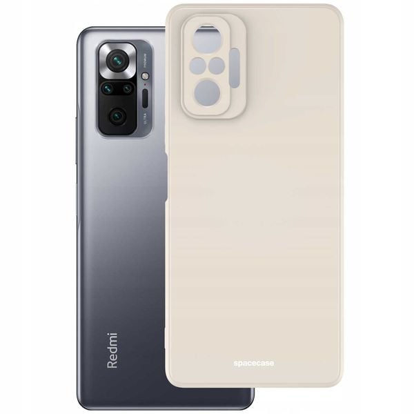 Spacecase Silicone Case Redmi Note 10 Pro Bone zdjęcie 2
