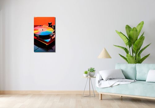 Obraz 40x70cm Wibracje Retro Winyli na Arena.pl
