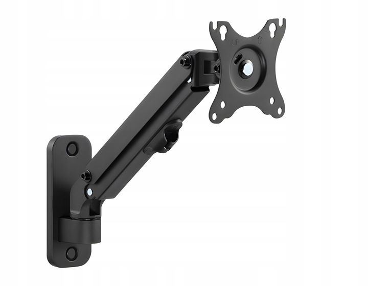 UCHWYT ŚCIENNY NA MONITOR POJEDYNCZY STANDARD VESA REGULOWANE RAMIĘ 17-27" zdjęcie 5