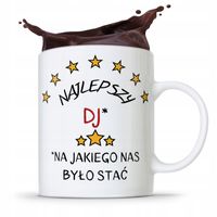Dla Dja Muzyka Kubek Najlepszy Dj Prezent Z Nadrukiem Ze Zdjęciem