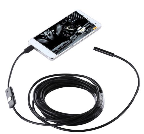 KAMERA USB ENDOSKOP ANDROID LED INSPEKCYJNA 5m na Arena.pl