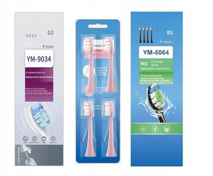 12x KOŃCÓWKI DO SZCZOTECZEK PHILIPS SONICARE MIXED zdjęcie 7