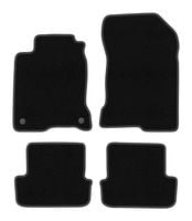 Dywaniki welurowe BASIC do Renault Laguna III Coupe 2007-2015 czarne