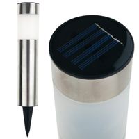 tg45633 lampa solarna ogrodowa lampa led wbijana słupek solar