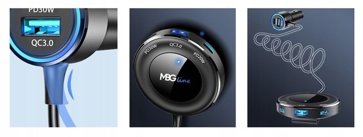 Ładowarka samochodowa MBG LINE C78 Pro zdjęcie 5