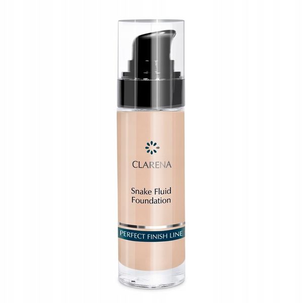 Clarena PODKŁAD DO TWARZY KRYJĄCY Golden Tan 30ml Fluid Foundation Kremowy zdjęcie 1