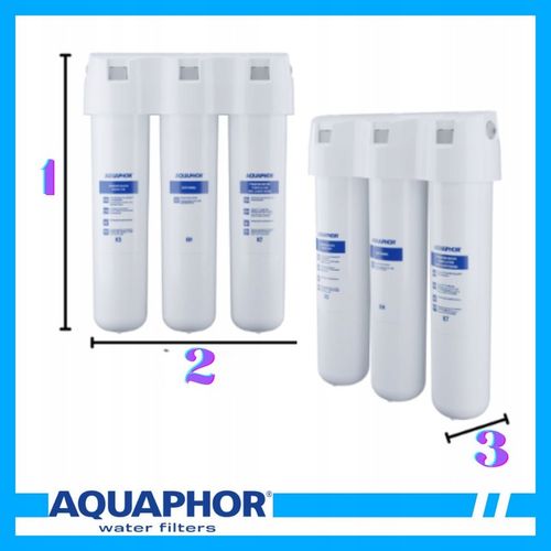 Filtr podzlewozmywakowy do wody AQUAPHOR Kryształ H z wkładami K5 KH na Arena.pl