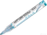 MARKER PERNAMENTNY OUT LINE METALIC TO-404 TOMA SREBRNO-JASNONIEBIESK