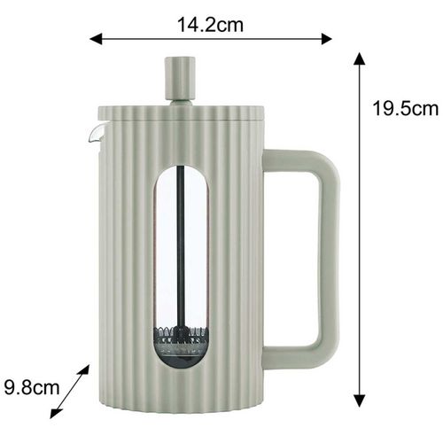 zaparzacz tłokowy do kawy/herbaty 600ml klausberg kb-7750 zielony na Arena.pl